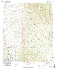 Download a high-resolution, GPS-compatible USGS topo map for Humboldt, AZ (1977 edition)