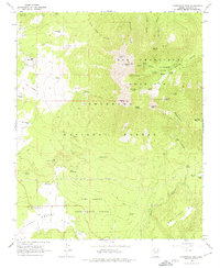 Download a high-resolution, GPS-compatible USGS topo map for Humphreys Peak, AZ (1974 edition)
