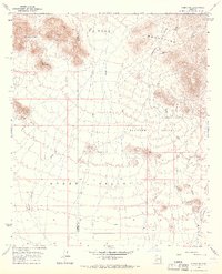 Download a high-resolution, GPS-compatible USGS topo map for Hyder NE, AZ (1966 edition)