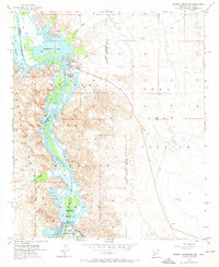 Download a high-resolution, GPS-compatible USGS topo map for Imperial Reservoir, AZ (1973 edition)