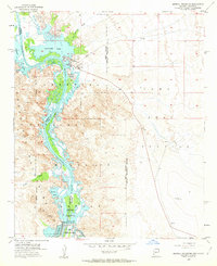 Download a high-resolution, GPS-compatible USGS topo map for Imperial Reservoir, AZ (1963 edition)