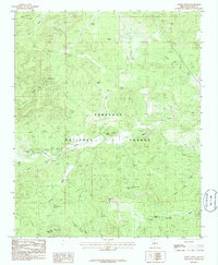 Download a high-resolution, GPS-compatible USGS topo map for Indian Peak, AZ (1986 edition)