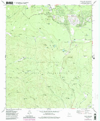 Download a high-resolution, GPS-compatible USGS topo map for Indian Pine, AZ (1988 edition)