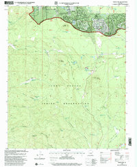Download a high-resolution, GPS-compatible USGS topo map for Indian Pine, AZ (2000 edition)