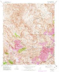 Download a high-resolution, GPS-compatible USGS topo map for Inspiration, AZ (1982 edition)