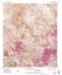 Download a high-resolution, GPS-compatible USGS topo map for Inspiration, AZ (1982 edition)