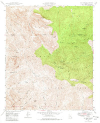 Download a high-resolution, GPS-compatible USGS topo map for Iron Mountain, AZ (1982 edition)