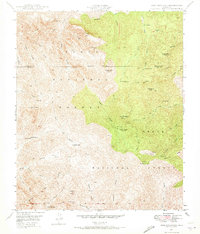 Download a high-resolution, GPS-compatible USGS topo map for Iron Mountain, AZ (1973 edition)