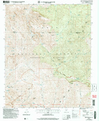 Download a high-resolution, GPS-compatible USGS topo map for Iron Mountain, AZ (2007 edition)