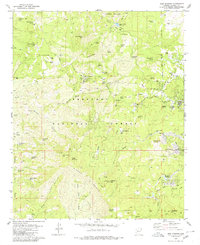 Download a high-resolution, GPS-compatible USGS topo map for Iron Springs, AZ (1980 edition)