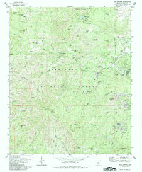 Download a high-resolution, GPS-compatible USGS topo map for Iron Springs, AZ (1985 edition)
