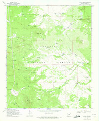 Download a high-resolution, GPS-compatible USGS topo map for Jaycox Mtn, AZ (1972 edition)