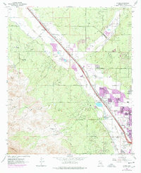 Download a high-resolution, GPS-compatible USGS topo map for Jaynes, AZ (1977 edition)