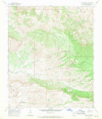 preview thumbnail of historical topo map of Pinal County, AZ in 1968