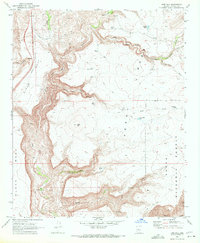 Download a high-resolution, GPS-compatible USGS topo map for Joes Hill, AZ (1972 edition)