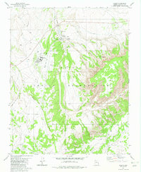 Download a high-resolution, GPS-compatible USGS topo map for Kaibito, AZ (1982 edition)