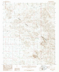 Download a high-resolution, GPS-compatible USGS topo map for Kaka NW, AZ (1986 edition)