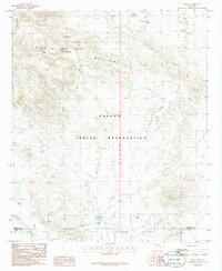 Download a high-resolution, GPS-compatible USGS topo map for Kaka, AZ (1986 edition)
