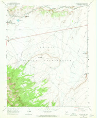 Download a high-resolution, GPS-compatible USGS topo map for Kayenta East, AZ (1971 edition)