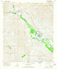 Download a high-resolution, GPS-compatible USGS topo map for Kearny, AZ (1965 edition)