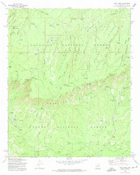 Download a high-resolution, GPS-compatible USGS topo map for Kehl Ridge, AZ (1974 edition)