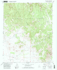 Download a high-resolution, GPS-compatible USGS topo map for King Canyon, AZ (1985 edition)