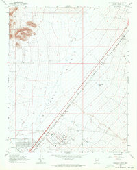 Download a high-resolution, GPS-compatible USGS topo map for Kingman Airport, AZ (1971 edition)