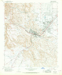 Download a high-resolution, GPS-compatible USGS topo map for Kingman, AZ (1968 edition)
