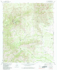 Download a high-resolution, GPS-compatible USGS topo map for Kitt Peak, AZ (1985 edition)