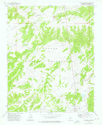 preview thumbnail of historical topo map of Apache County, AZ in 1973