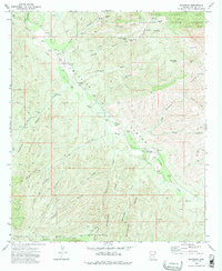 Download a high-resolution, GPS-compatible USGS topo map for Klondyke, AZ (1988 edition)