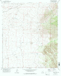 Download a high-resolution, GPS-compatible USGS topo map for Knob Hill, AZ (1976 edition)