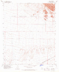 Download a high-resolution, GPS-compatible USGS topo map for Kofa, AZ (1966 edition)