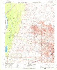 Download a high-resolution, GPS-compatible USGS topo map for La Paz Mtn, AZ (1972 edition)