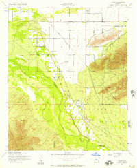 Download a high-resolution, GPS-compatible USGS topo map for Laveen, AZ (1957 edition)