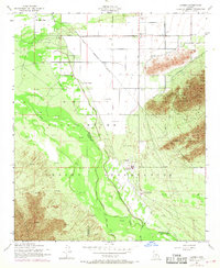 Download a high-resolution, GPS-compatible USGS topo map for Laveen, AZ (1968 edition)