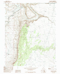 Download a high-resolution, GPS-compatible USGS topo map for Lees Ferry, AZ (1985 edition)
