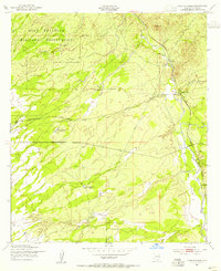 preview thumbnail of historical topo map of Cochise County, AZ in 1952