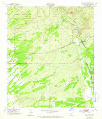 Download a high-resolution, GPS-compatible USGS topo map for Lewis Springs, AZ (1966 edition)