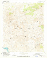 Download a high-resolution, GPS-compatible USGS topo map for Lion Mountain, AZ (1968 edition)