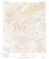 Download a high-resolution, GPS-compatible USGS topo map for Lion Mountain, AZ (1968 edition)