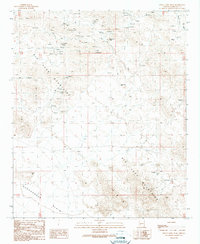 Download a high-resolution, GPS-compatible USGS topo map for Little Horn Peak, AZ (1990 edition)