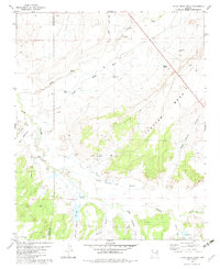 Download a high-resolution, GPS-compatible USGS topo map for Little Milky Wash, AZ (1983 edition)
