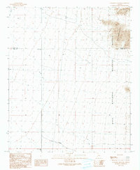 Download a high-resolution, GPS-compatible USGS topo map for Livingston Hills NW, AZ (1990 edition)