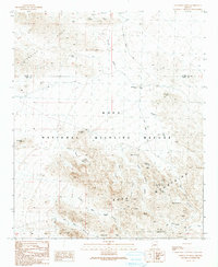 Download a high-resolution, GPS-compatible USGS topo map for Livingston Hills, AZ (1990 edition)