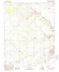 Download a high-resolution, GPS-compatible USGS topo map for Lockwood Canyon, AZ (1990 edition)