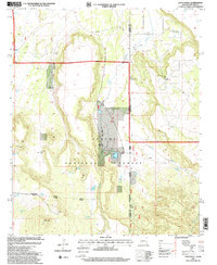 Download a high-resolution, GPS-compatible USGS topo map for Loco Knoll, AZ (2000 edition)