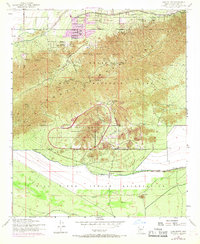Download a high-resolution, GPS-compatible USGS topo map for Lone Butte, AZ (1968 edition)