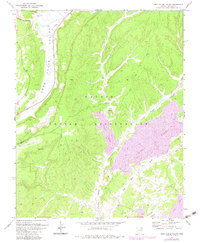 Download a high-resolution, GPS-compatible USGS topo map for Long House Valley, AZ (1983 edition)