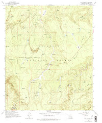 Download a high-resolution, GPS-compatible USGS topo map for Long Valley, AZ (1975 edition)